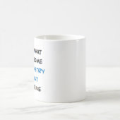 Student der Biochemie, phantastisch Kaffeetasse (Mittel)