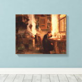 Student der Chemie und Pharmazie Leinwanddruck (Insitu (Holzboden))