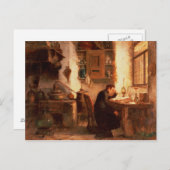 Student der Chemie und Pharmazie Postkarte (Vorne/Hinten)