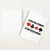 Student der doppelten Bridge-Card-Anzug Planer (Anzeige)