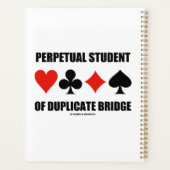 Student der doppelten Bridge-Card-Anzug Planer (Rückseite)