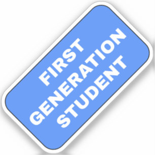 Student der ersten Generation Aufkleber