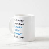 Student der Kochkunst, phantastisch Kaffeetasse (Vorderseite Links)