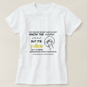 Student der Mathematik in der Grundschule hat gelb T-Shirt