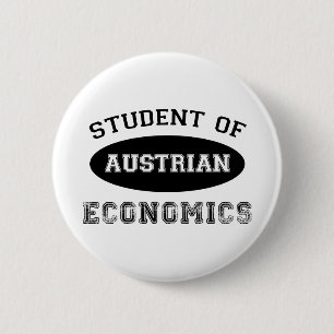 Student der österreichischen Wirtschaft Button
