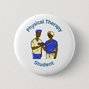 Student der Physiotherapie Button