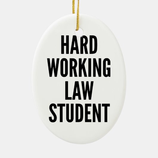 Student des Arbeitsrechts Keramikornament (Hinten)