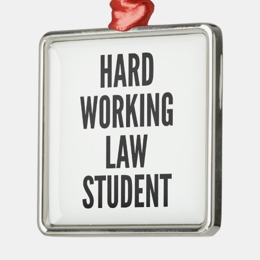 Student des Arbeitsrechts Ornament Aus Metall (Links)