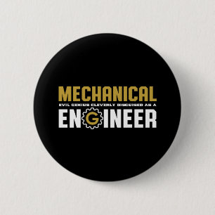 Student des Ingenieurs des Funny Mechanical Engine Button