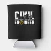 Student des Zivilen Ingenieurs Zivil Engineering Dosenkühler (Rückseite)