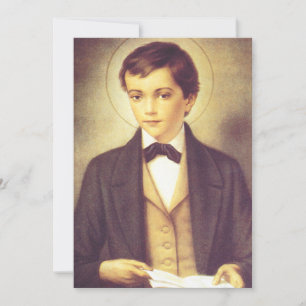 Student Dominikus Savio von John Bosco Feiertagskarte
