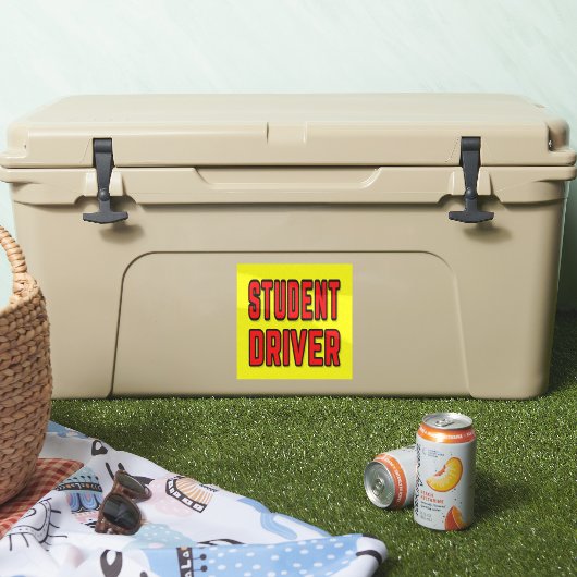 Student Driver Aufkleber (Kühler)