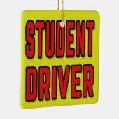 Student Driver Keramikornament (Rechts)