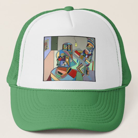 "Student" durch Ruchell Alexander Truckerkappe (Vorderseite)