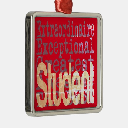 Student Extraordinator Ornament Aus Metall (Rechts)