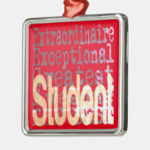 Student Extraordinator Ornament Aus Metall (Links)