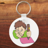 Student fleißig schlüsselanhänger (Vorderseite)