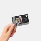 Student Foto Ausweis Universität grau (Handheld)