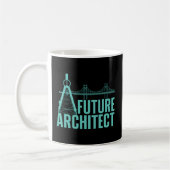 Student für zukünftige Architektur Kaffeetasse (Links)