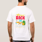 Student Growth Mindset | Study Motivation Poster T-Shirt (Rückseite)