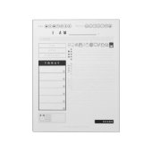 STUDENT I AM Planer Notepad | ADHD Kid Planer Notizblock (Rotiert)