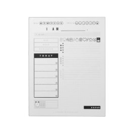 STUDENT I AM Planer Notepad | ADHD Kid Planer Notizblock