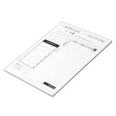 STUDENT I AM Planer Notepad | ADHD Kid Planer Notizblock (angewinkelt)