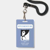 STUDENT-ID AUSWEIS (Vorderseite mit Schlüsselband)