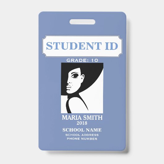 STUDENT-ID AUSWEIS (Vorderseite)