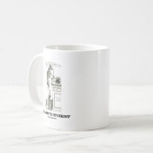 Student im Aufbaustudium (Skelett) Kaffeetasse (Vorderseite Links)