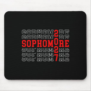 Student im zweiten Jahr 2027 Zurück zur Schule Ers Mousepad