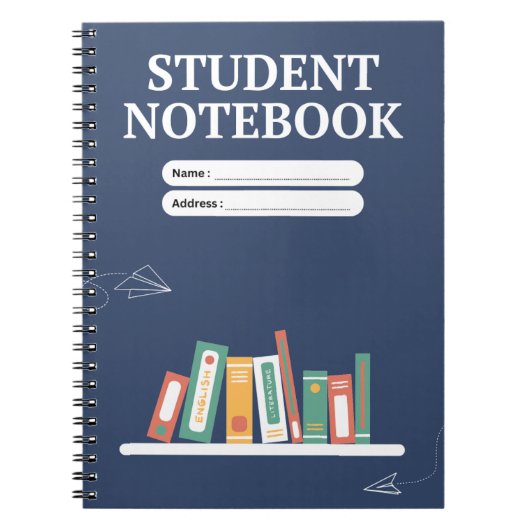 Student klassisch notizblock (Vorderseite)