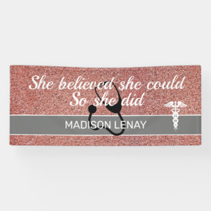 Student Krankenschwester sie glaubte, sie könne ro Banner