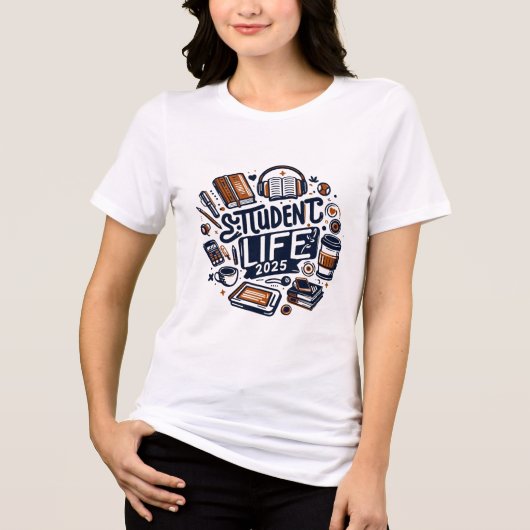 Student Life T - Shirt 2025 - Celebrate School Spi (Vorderseite)