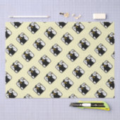 Student mit Diplomabschluss Abschluss Seidenpapier (Handwerk)