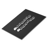 Student Notepad druckt Stilvolles Schreiben von 40 Notizblock (angewinkelt)