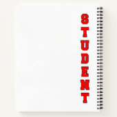Student Notizblock (Rückseite)