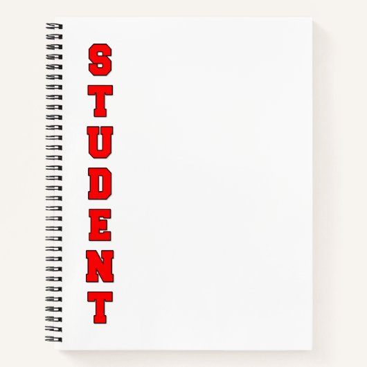 Student Notizblock (Vorderseite)