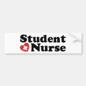 Student Nurse Autoaufkleber (Vorne)