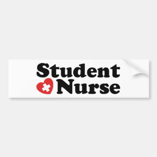 Student Nurse Autoaufkleber