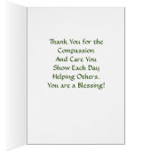 Student Nurse Butterflies Vielen Dank (Innen (Rechts))