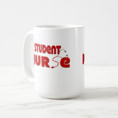 Student Nurse Kaffeetasse (Vorderseite Links)