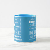 Student Nurse Pride Attributes/Aqua Blue Tasse (Zentrum)