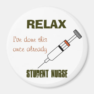 Student Nurse Vaccine Magnet