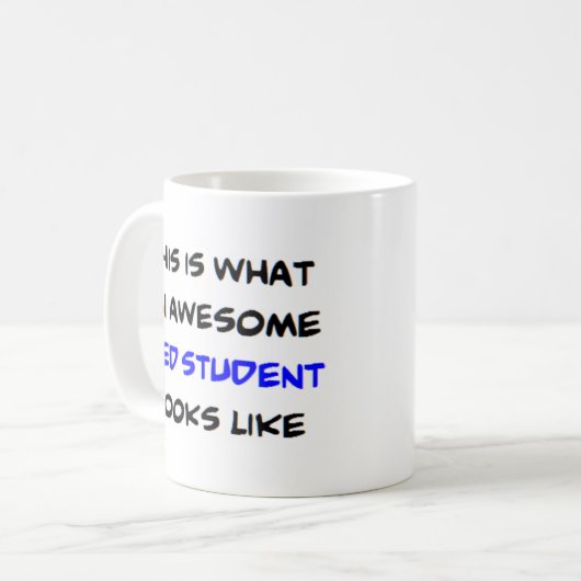 Student, phantastisch kaffeetasse (Vorderseite Links)