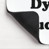 Student plus Sterben gleich studieren Mousepad (Ecke)