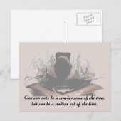 Student Postkarte (Vorne/Hinten)