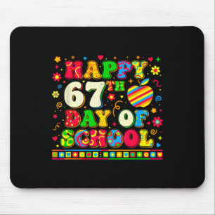 Student Sechs Sieben Trending 67 Frohen 67. Schult Mousepad