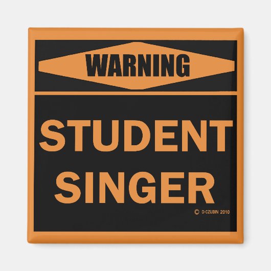 Student Singer Magnet (Vorne)