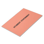 Student Stationery erstellen Sie Ihr eigenes TextN Notizblock (angewinkelt)